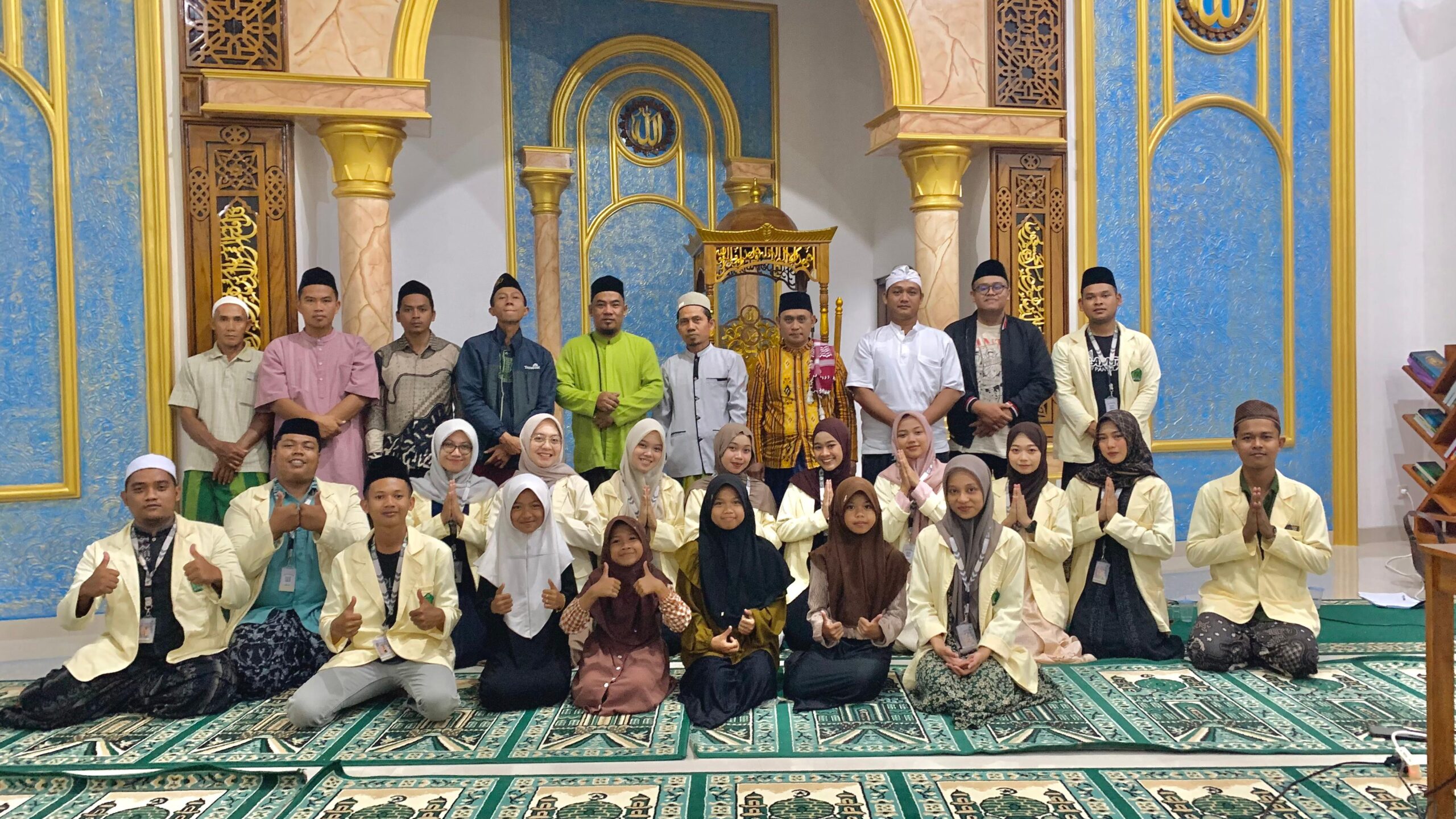 KKN MAMUSDA UNUGHA Cilacap Gelar Sosialisasi Website Masjid dan Acara Perpisahan di Masjid Al Huda 5 Desa Boja